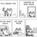 Sneaky fox meme