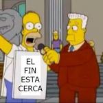 Homero el fin esta cerca