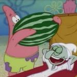 squidward watermelon