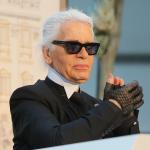 Karl Lagerfeld clap