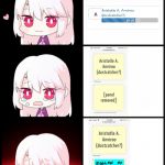Derailing | image tagged in illya meme template,memes,drawception,self promotion | made w/ Imgflip meme maker