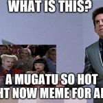 Zoolander | WHAT IS THIS? A MUGATU SO HOT RIGHT NOW MEME FOR ANTS? | image tagged in zoolander | made w/ Imgflip meme maker