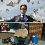 Tony Stark Beggar