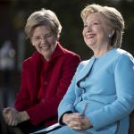 Hillary and Elizabeth Warren