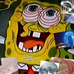 Musically Insane Spongebob | ! The first time you saw how a slinky works | image tagged in musically insane spongebob | made w/ Imgflip meme maker