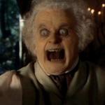 Scary face Bilbo Baggins hobbit meme