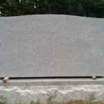 Blank tombstone