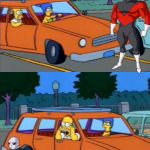 Broly is the strongest now | HEY LOOK! ITS JIREN; HEY, JIREN! WHO IS THE STRONGEST NOW? | image tagged in simpsons car meme,dragon ball super | made w/ Imgflip meme maker