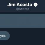 Jim Acosta Twitter DM