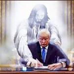 Trump Christ meme