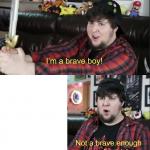 Brave boy
