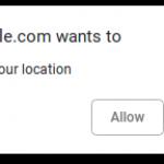 www.google.com wants to know your location