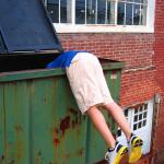 Dumpster diving