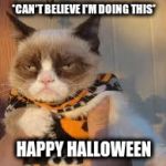 Grumpy Cat Halloween Meme Generator - Imgflip