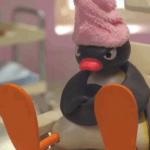 Pingu towel