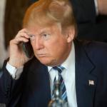 TRUMP ON THE PHONE ANGRY