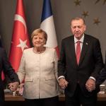 Merkel Putin Erdogan Macron