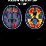 Dopamine and serotonin levels