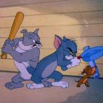 Tom and Jerry 3 way brawl meme