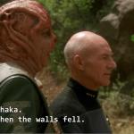 Shaka, When the Walls Fell (Darmok and Picard) meme
