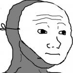 npc wojak mask Meme Generator - Imgflip