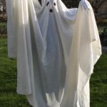 Happy Halloween | What do you get when you goose a ghost? A hand full of sheet | image tagged in lonely ghost,halloween | made w/ Imgflip meme maker