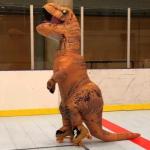 Rollerskating Dinosaur (T-Rex)
