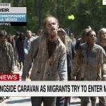CNN Honduras Caravan meme