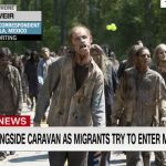 They Seem Harmless, I See Women and Children Among Them | . | image tagged in cnn,honduras caravan,funny | made w/ Imgflip meme maker