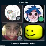 Gorillaz Demon Dayz | image tagged in gorillaz demon dayz | made w/ Imgflip meme maker