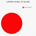 Libtard Wheel of Blame meme