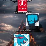 You Can't Defeat Me | image tagged in you can't defeat me,pewdiepie,pewds | made w/ Imgflip meme maker