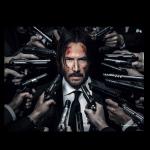 JOHN WICK CHAPTER 2 SURROUNDED BY GUNS