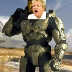 master chef in armor | WHERE IS THE LAMB SAUCE; WHERE IS THE LAMB SAUCE !!!!! | image tagged in master chief | made w/ Imgflip meme maker
