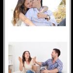 COUPLE HAPPY THEN UNHAPPY or SINGLE THEN MARRIED 2 PANEL better meme