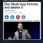 Elon Musk Buys Then Deletes