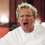 Gordon Ramsay shouting