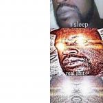 Sleeping shaq