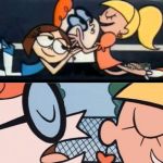 Oh Dexter, say it again | I LOVE YOUR ACCENT!  SAY IT AGAIN! DJALLEETYET? | image tagged in oh dexter say it again | made w/ Imgflip meme maker