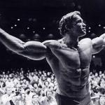 Arnold Schwarzenegger with Open Arms