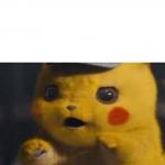 Surprised Detective Pikachu meme