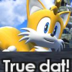 Tails True Dat Sonic Forces meme