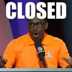 Michael Irvin | CLOSED | image tagged in michael irvin | made w/ Imgflip meme maker