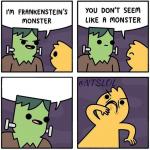 Frankenstein's Monster meme