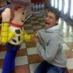 woody and man