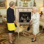 Theresa May & Queen Elizabeth meme