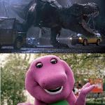 rex and barney meme