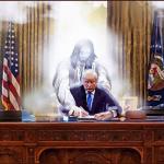 Trump guided by Jesus for better or worse meme