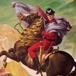 M. Bison Crossing the Alps