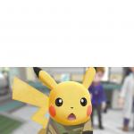 Shocked Camo Pikachu